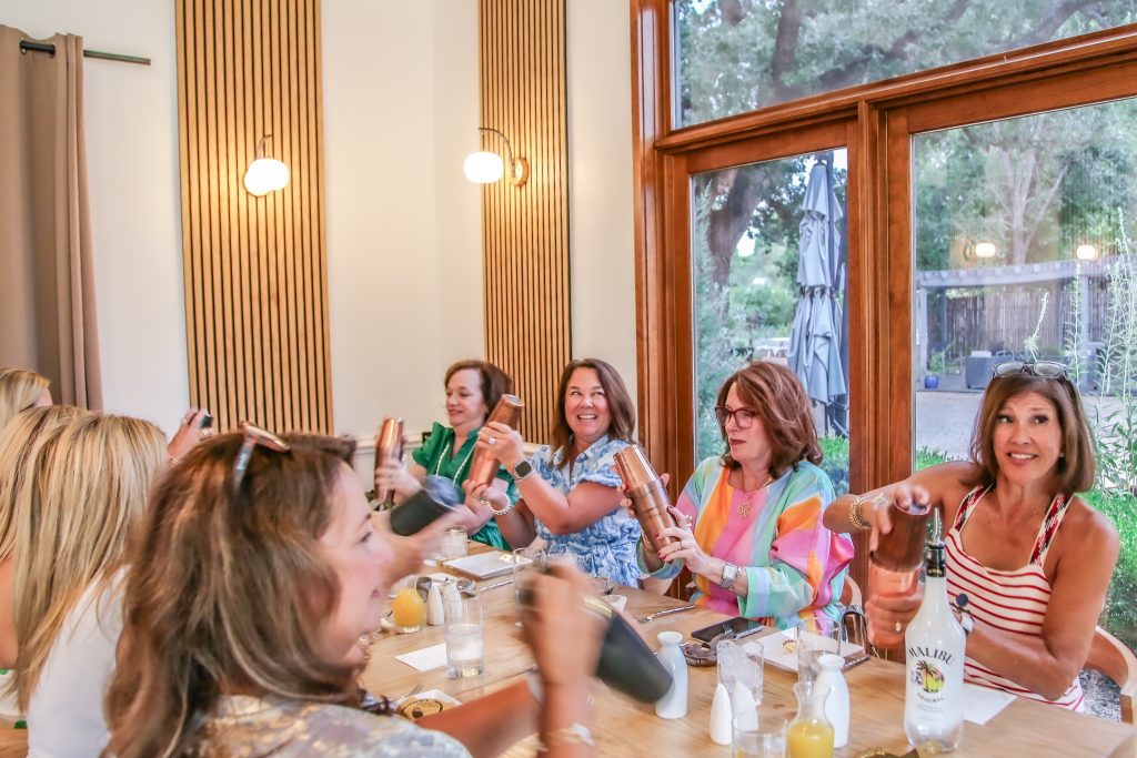 Private cocktail or mocktail classes at the Hill Country Herb Garden Restaurant
