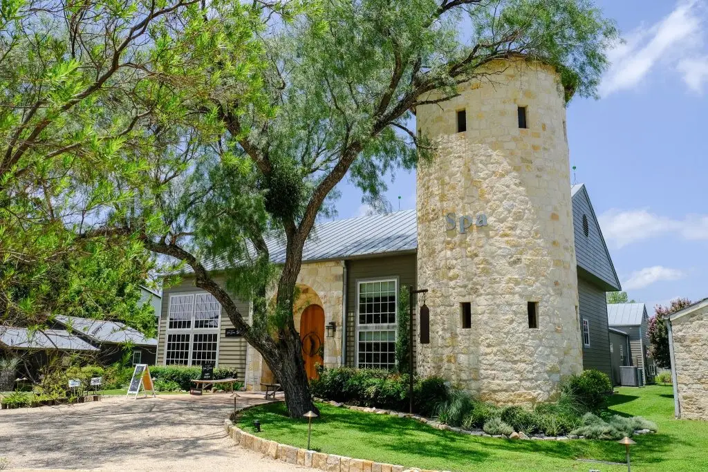 Exterior view of Hill Country Herb Garden Spa.